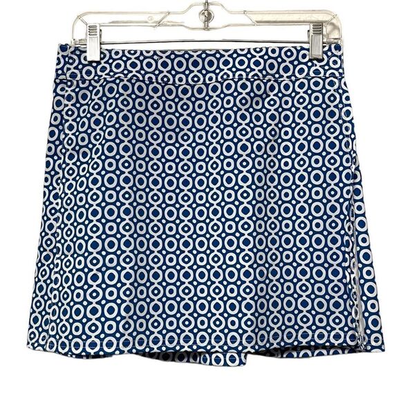 NWT RIPSKIRT HAWAII Blue Dot Classic Beach Cover-Up Skirt S - Picture 1 of 8
